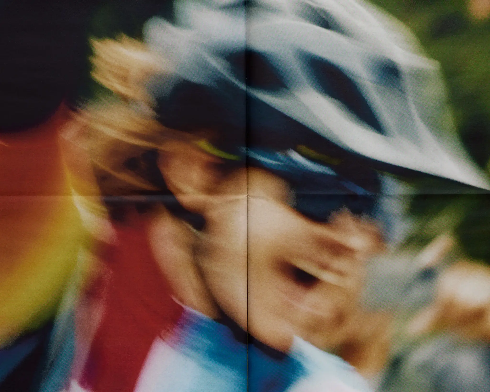 Excited biker starting the race. The Rift gravel bike race takes place in Iceland annually. Shot for a personal project and self-published tabloid size newsprint that covers The Rift Gravel Bike Race in Iceland in 2023.