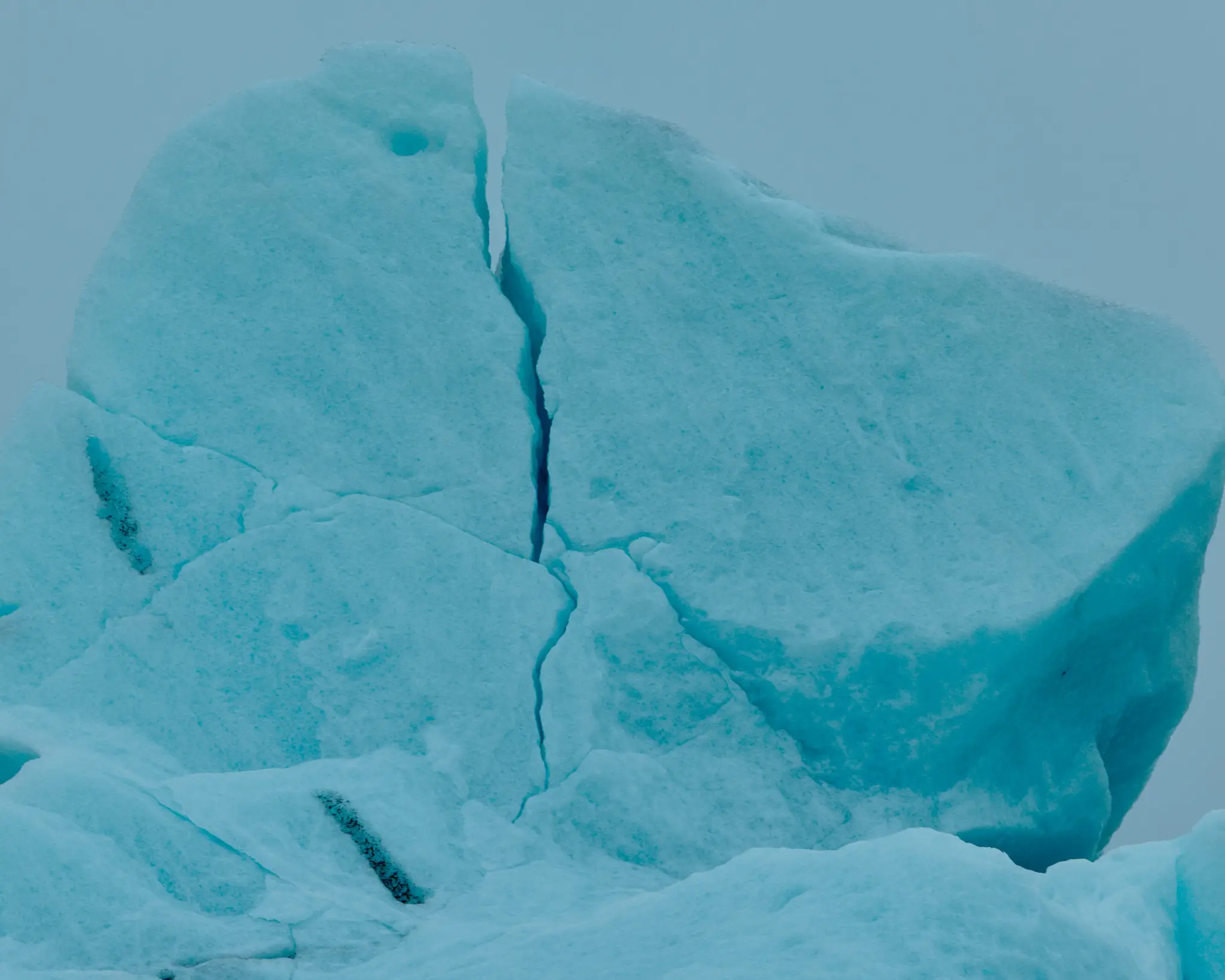 Glacier detail from JÖKULSÁRLÓN in Iceland. Iceland project was shot and completed over the course of ten days all over the island of Iceland. 