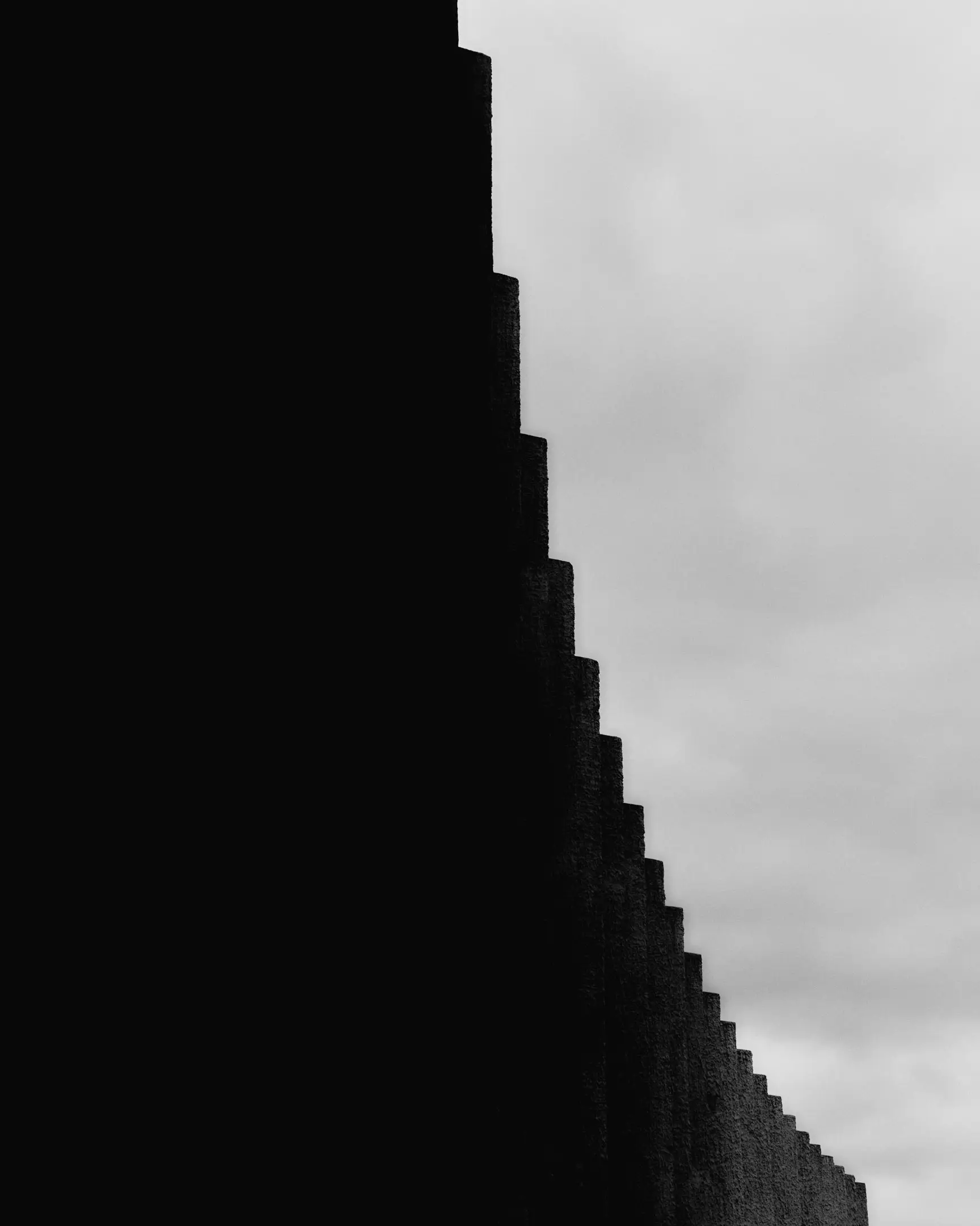 Architectural detail shot of the Hallgrímskirkja church in Reykjavík, Iceland.  Iceland project was shot and completed over the course of ten days all over the island of Iceland. 