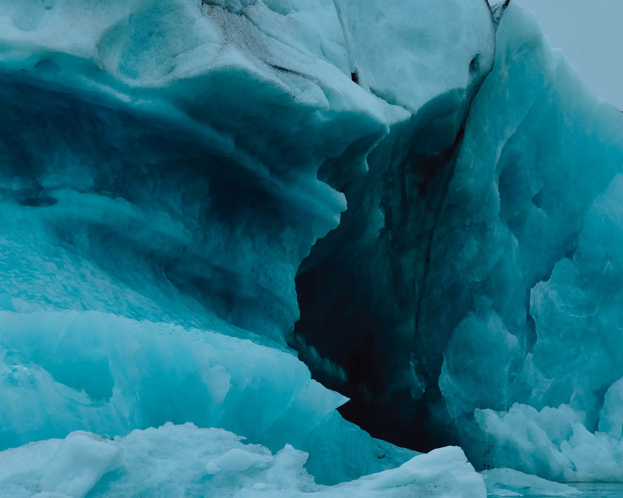 Glacier detail from JÖKULSÁRLÓN in Iceland. Iceland project was shot and completed over the course of ten days all over the island of Iceland. 