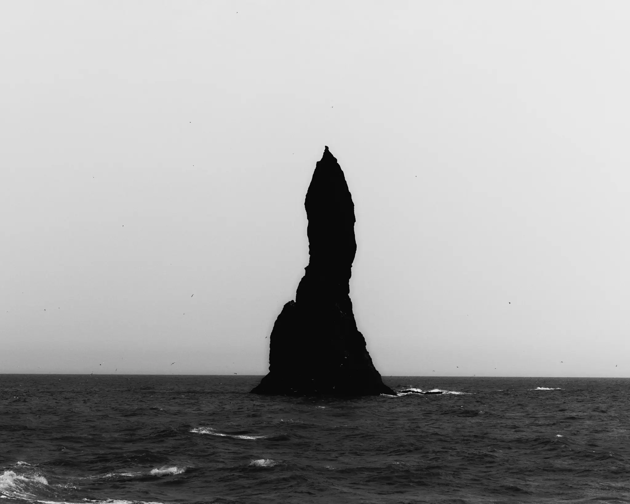 Sea side pillar at Reynisfjara beach in Iceland. Iceland project was shot and completed over the course of ten days all over the island of Iceland.